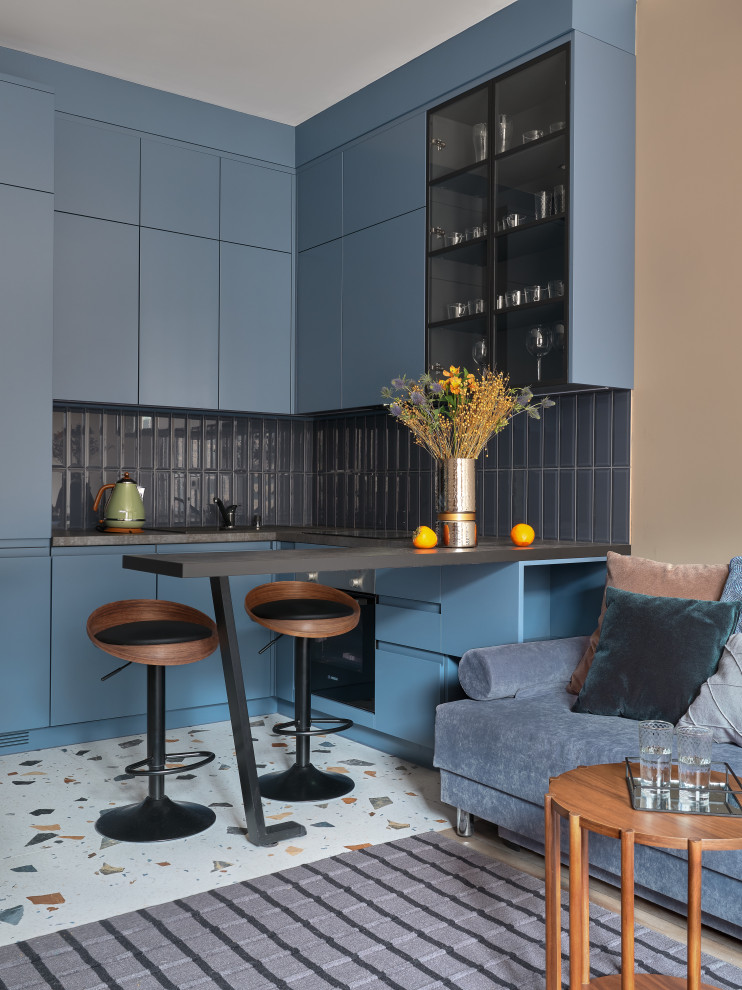 Яркая квартира 46м², Дизайнер Татьяна Нацвина: Публикация Elle Decoration