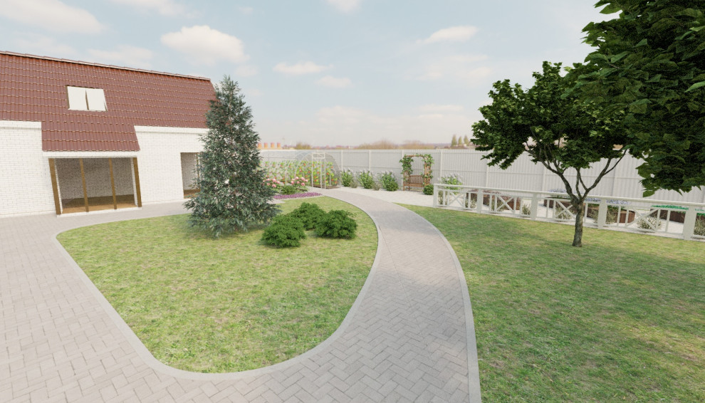 Ландшафт загородного дома