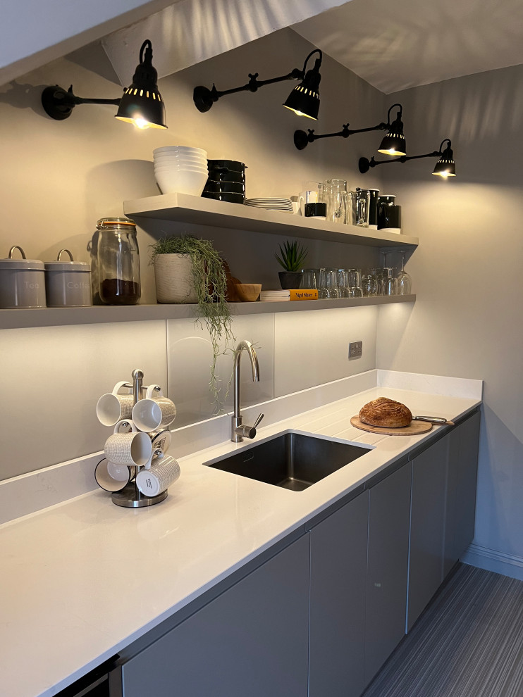This is an example of a contemporary home in Devon.