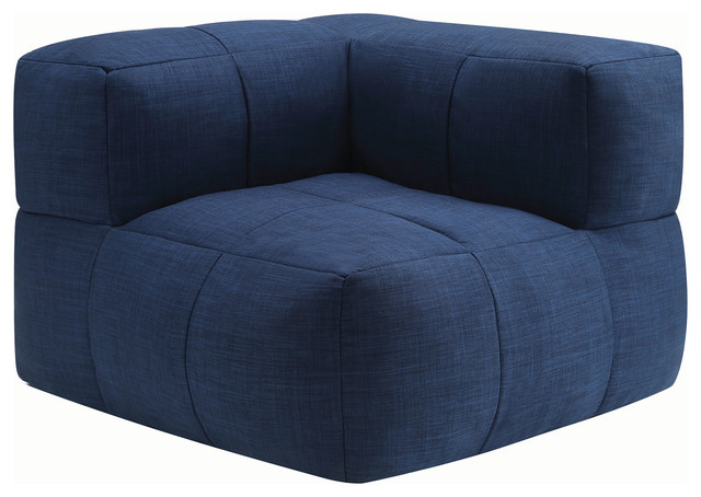 Lazy Life Corner Bean Bag Navy