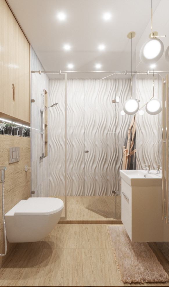 ЖК Бриз 3-х комнатная квартира (Дизайн проект)