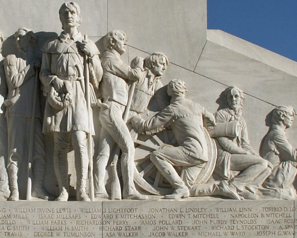 Asa and Jacob Walker Alamo Cenotaph