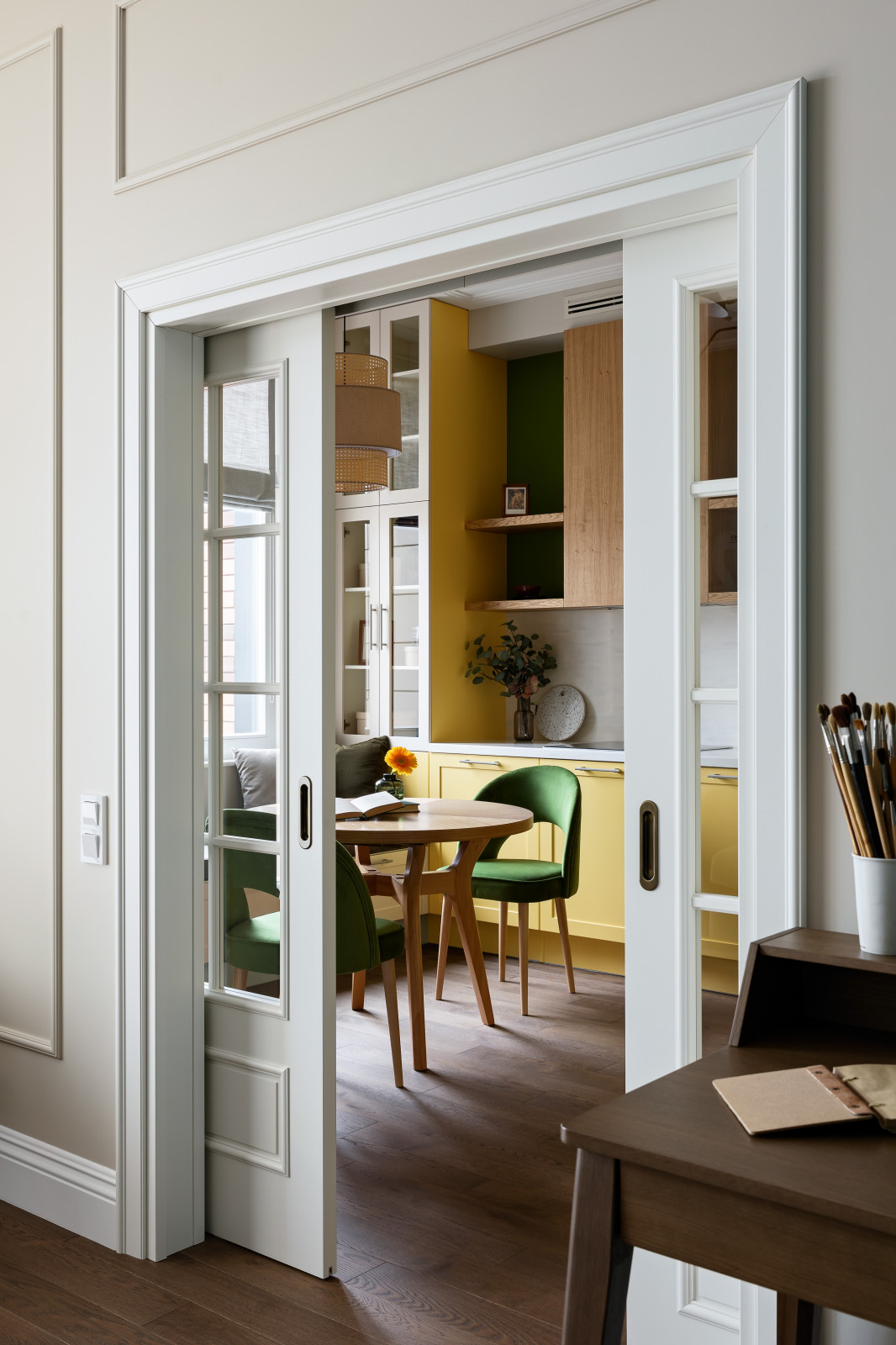 Colorful apartment with children's room