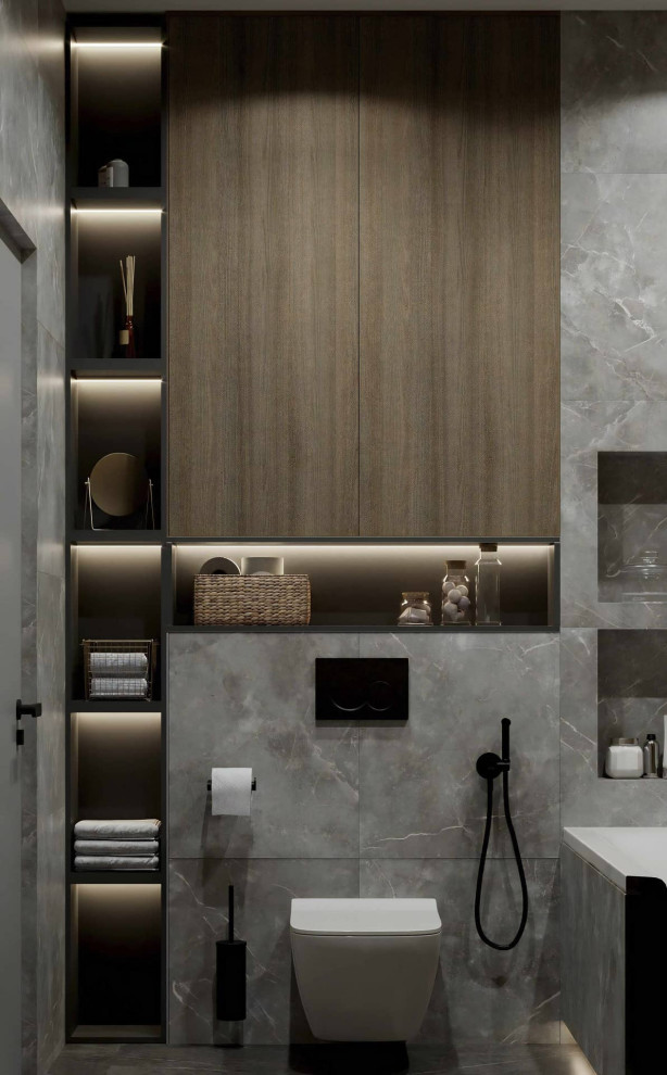 Дизайн и ремонт квартиры в ЖК «Квартал на Никулинской» — Акцент на дерево