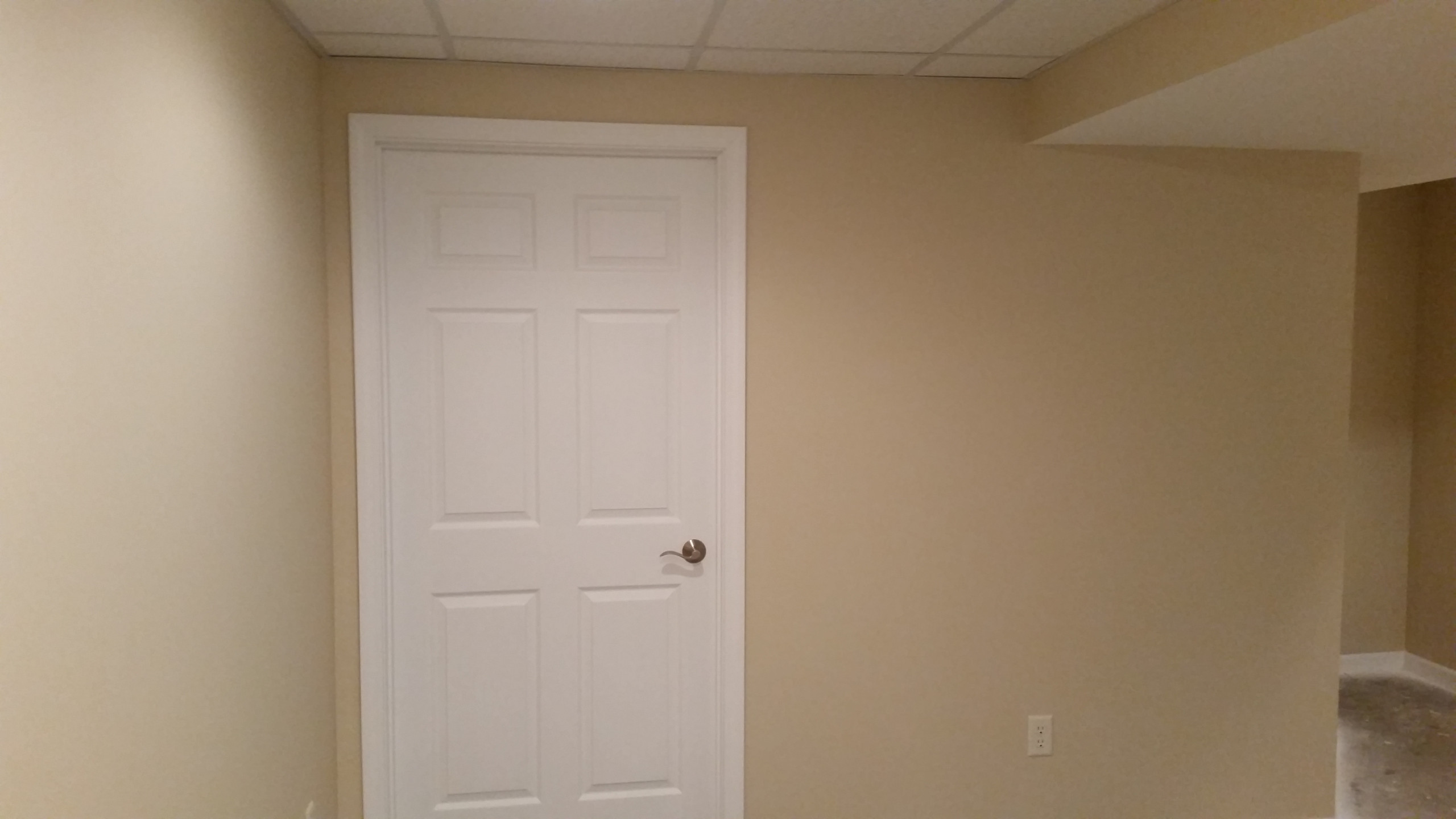 Basement Family space and bathroom