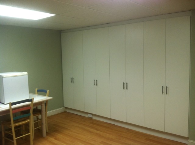 Storage Cabinets Traditional Basement Birmingham By A