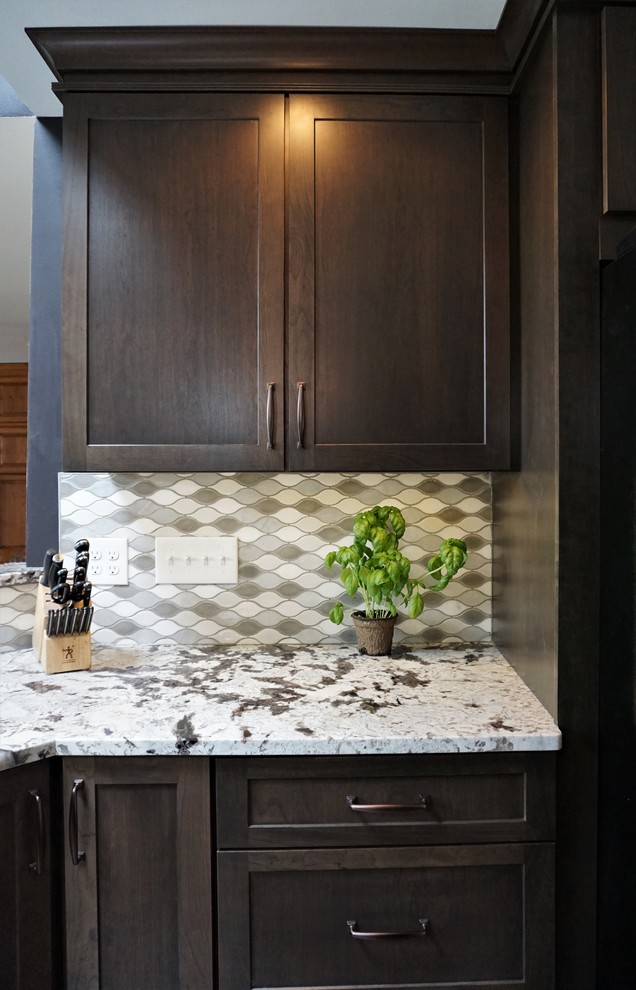 Inspiration for a transitional home design remodel in New York