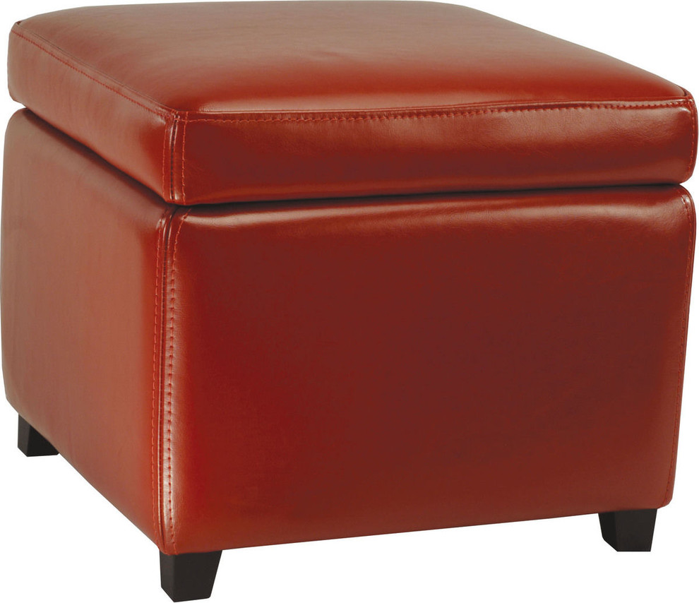Safavieh Jonathan Flip Top Ottoman Contemporary Footstools And