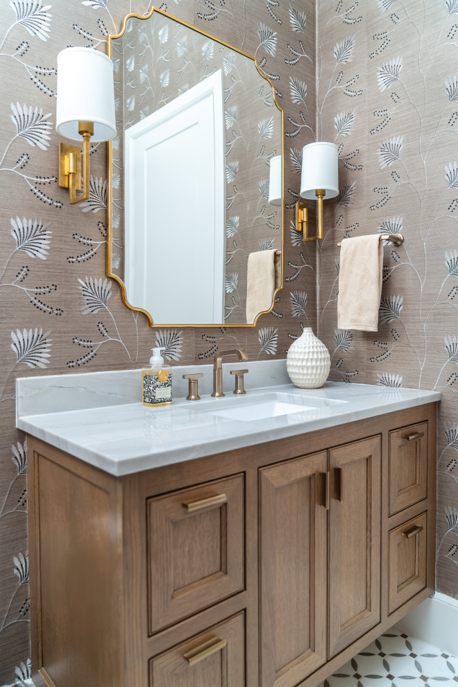 Miramar Lane New Build - Transitional - Powder Room - Dallas - by Le ...