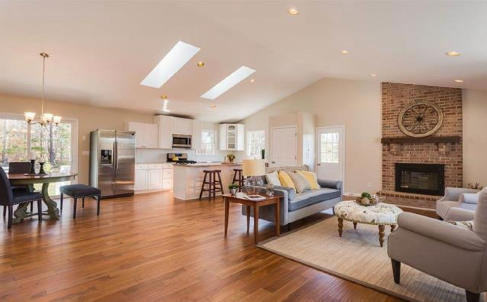 Transitional Kitchen and Master Bath Remodel in Palmyra