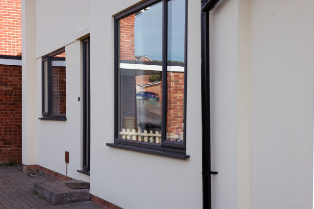 Front Exterior moderne-hus-og-facade