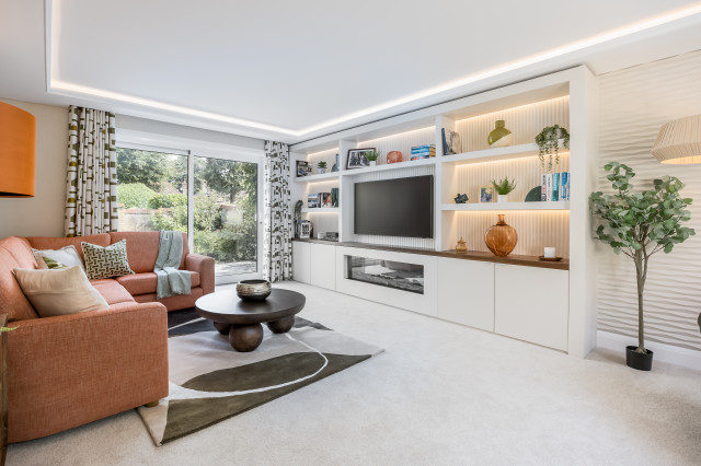 Frimley Home contemporary-vardagsrum
