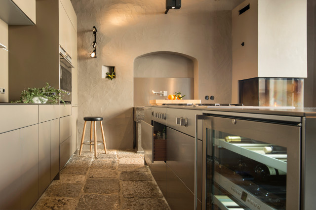 Casa Baglio minimalistisch-kueche