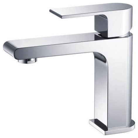 Fresca Fft9151ch Allaro Single Hole Mount Bathroom Vanity Faucet Chrome Fresca Fft9151ch Allaro Single Hole Mount Bathroom Vanity Faucet Chrome