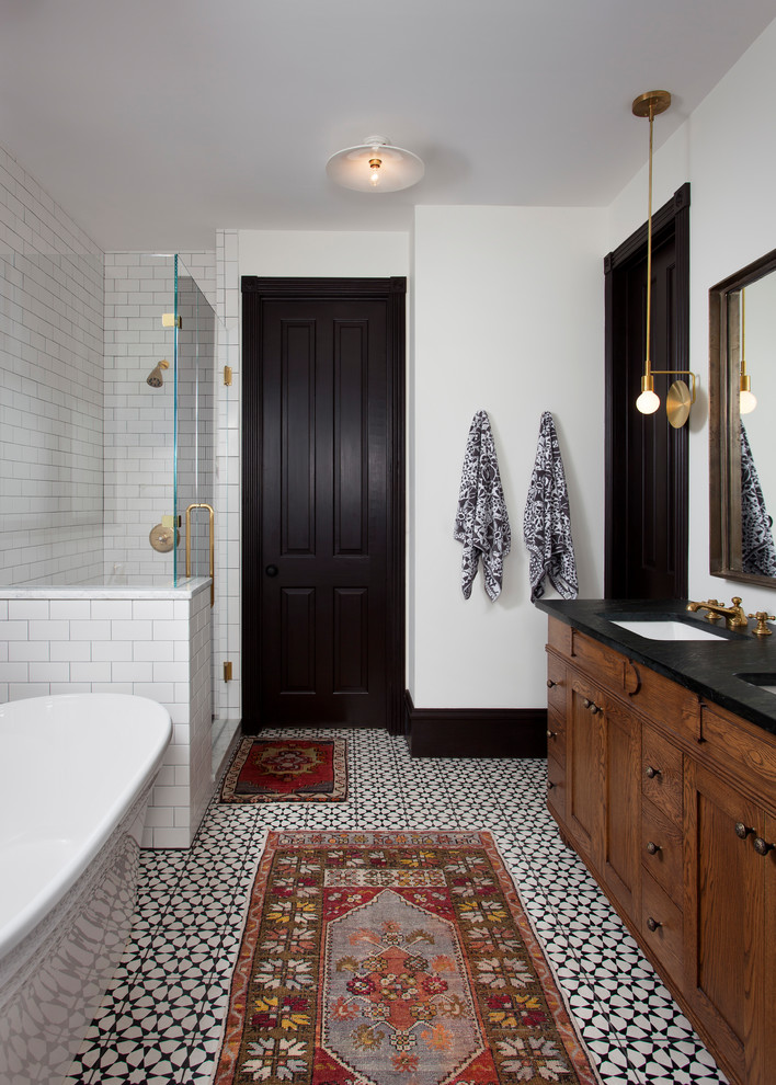 Inspiration for an eclectic bathroom in Austin.