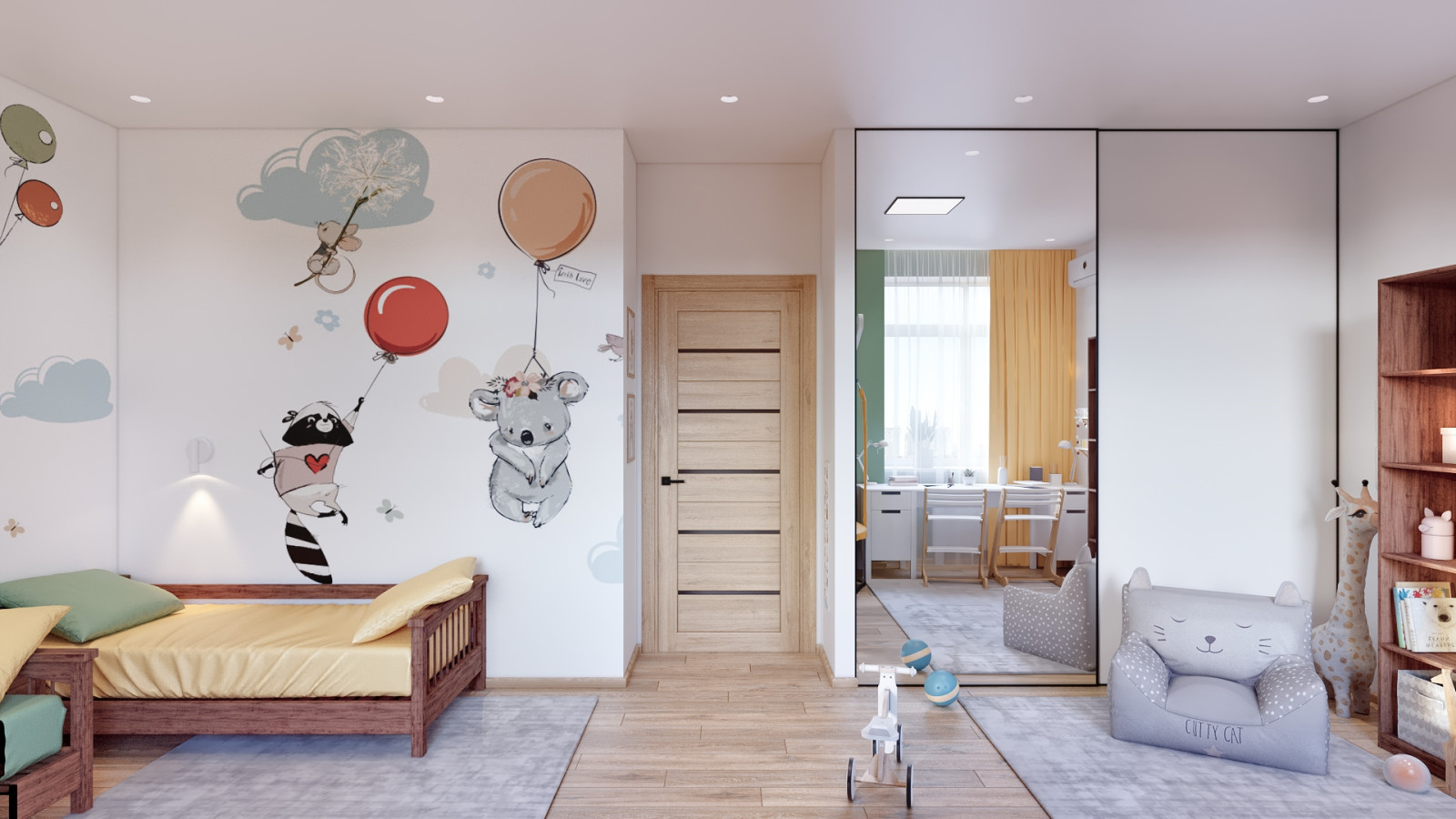 Дизайн-проект трехкомнатной квартиры