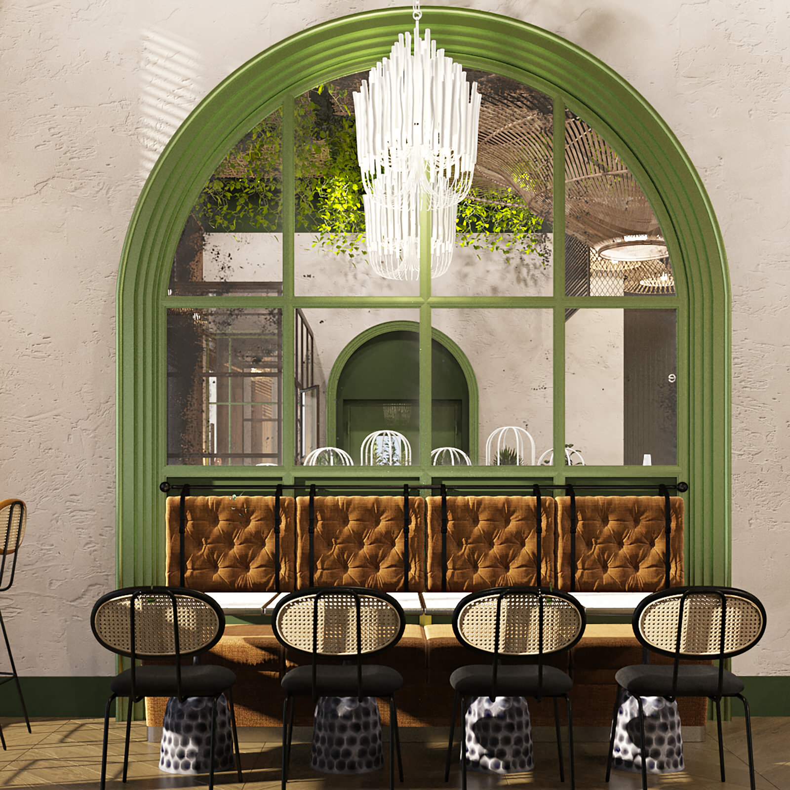 Дизайн-проект интерьера Кафе-Кондитерская