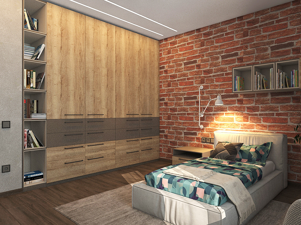 Проект дома общей площадью 198 м2