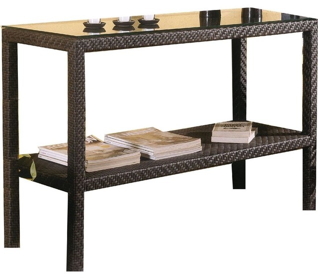 Pelican Reef Atlantis Patio Console Java Brown Tropical Pelican Reef Atlantis Patio Console