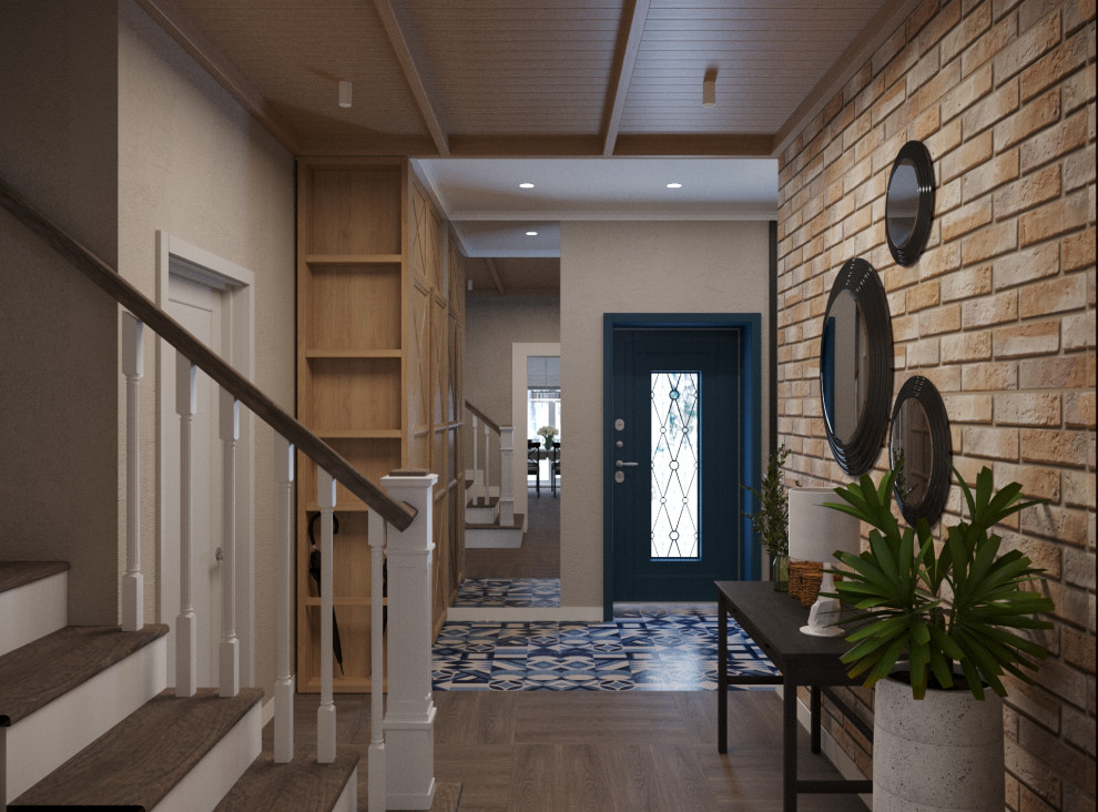 Яркий дом для большой семьи в СНТ Малиновый