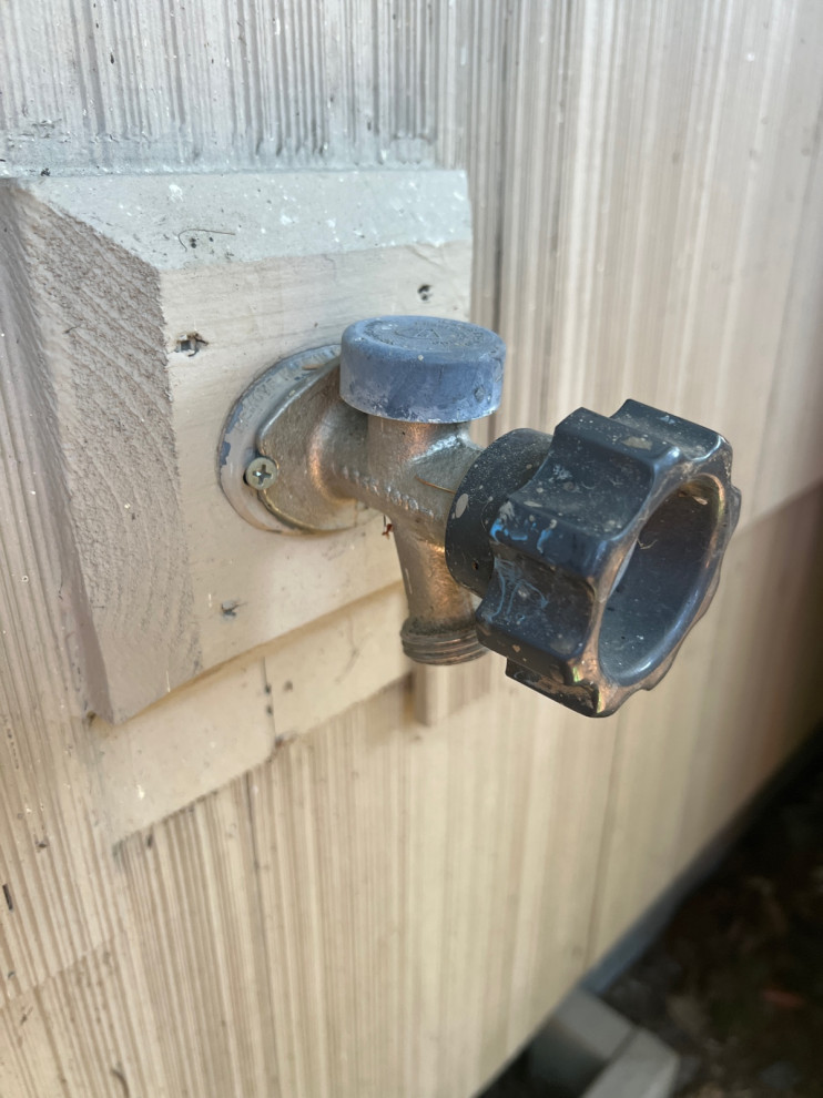 replace outside faucet