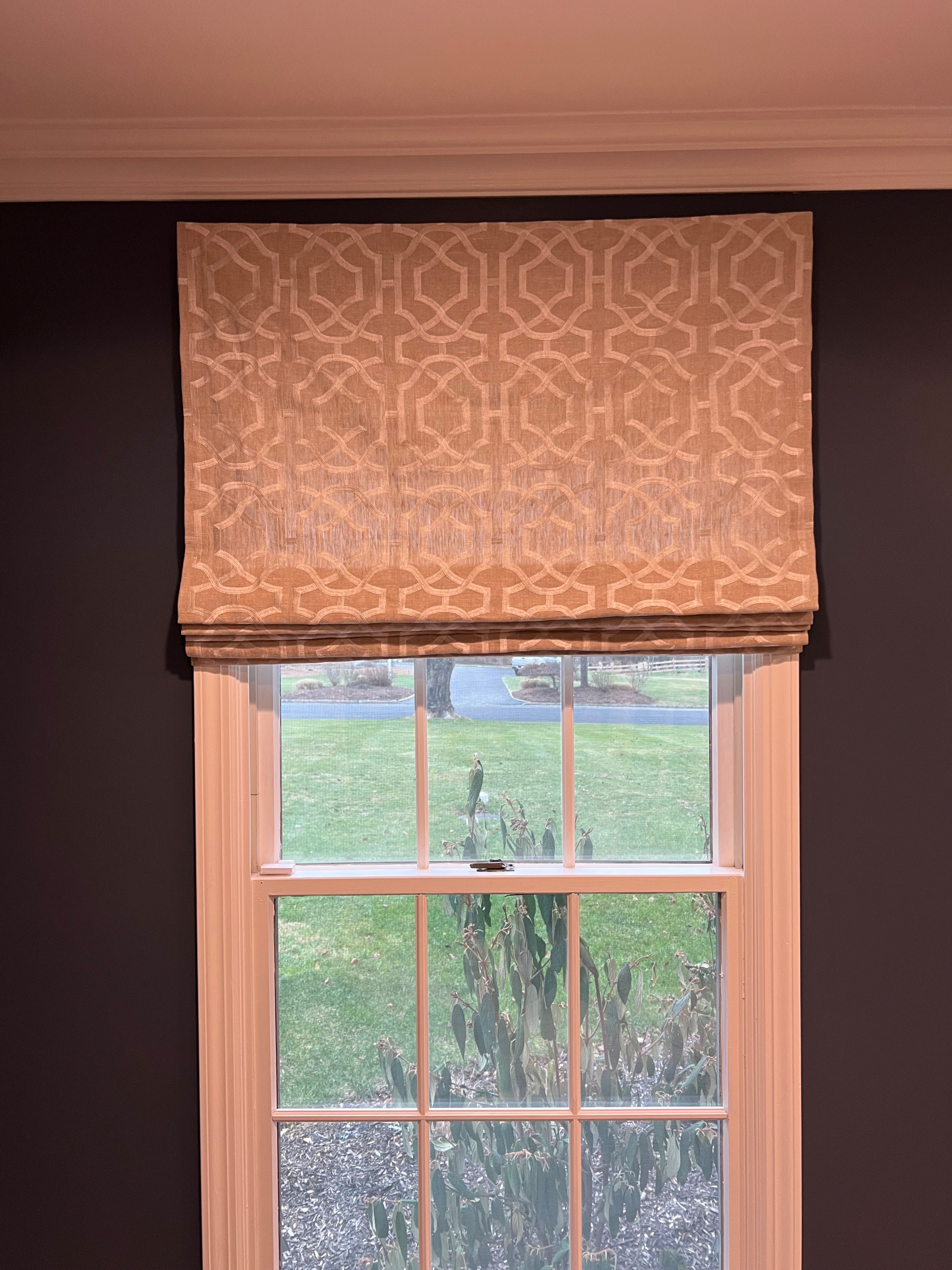 Roman Shades - operational and faux