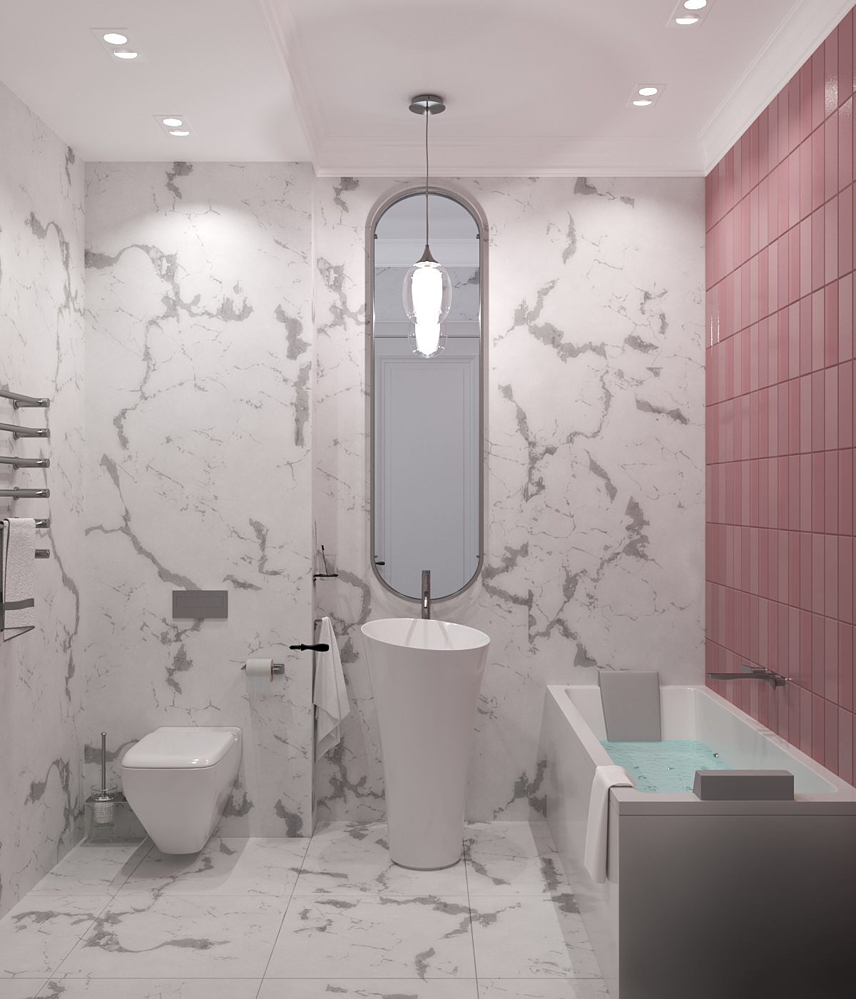 Эскизы квартиры на Соколе 2