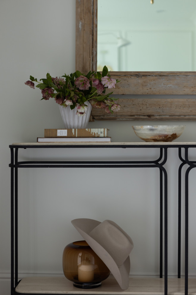 Inspiration for a transitional home design remodel in Dallas