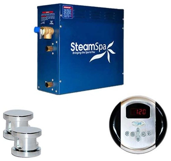 Steamspa Oasis 10.5 Kw Quickstart Steam Bath Generator - Modern - Steam ...