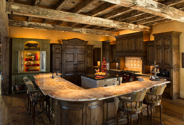 Rustic Kitchen montagne-cuisine
