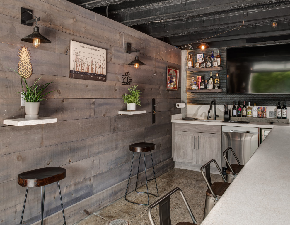 Home design - transitional home design idea