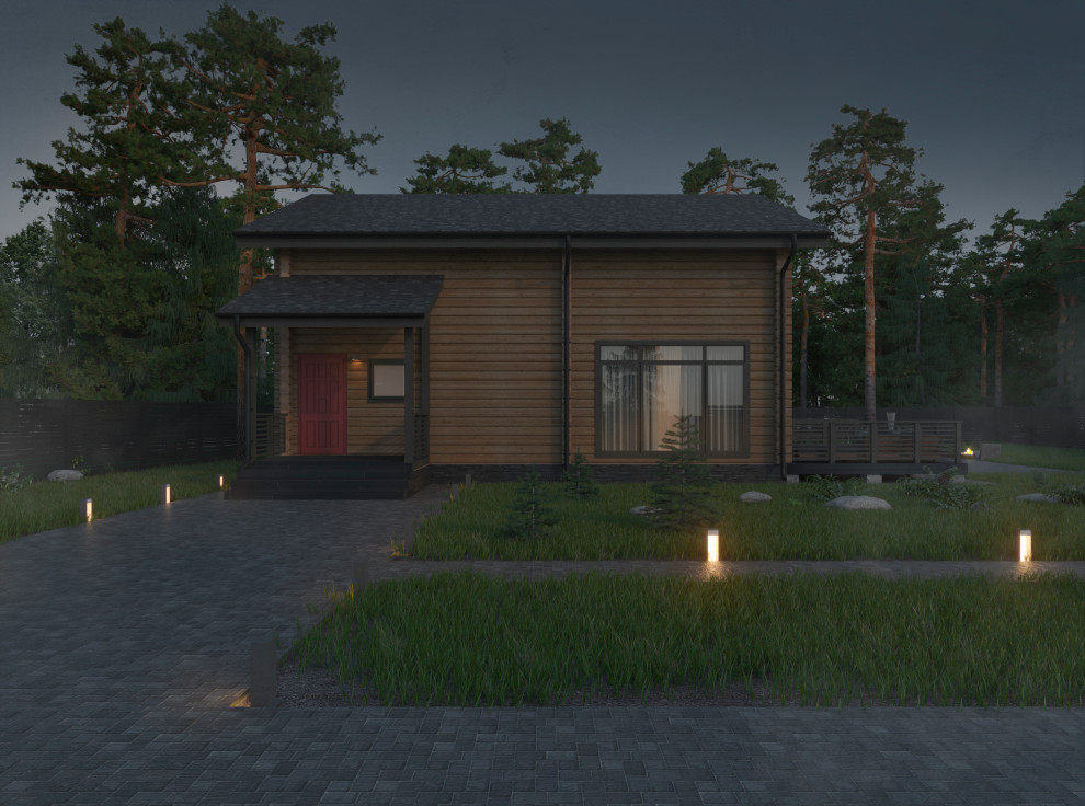 Двухэтажный жилой дом