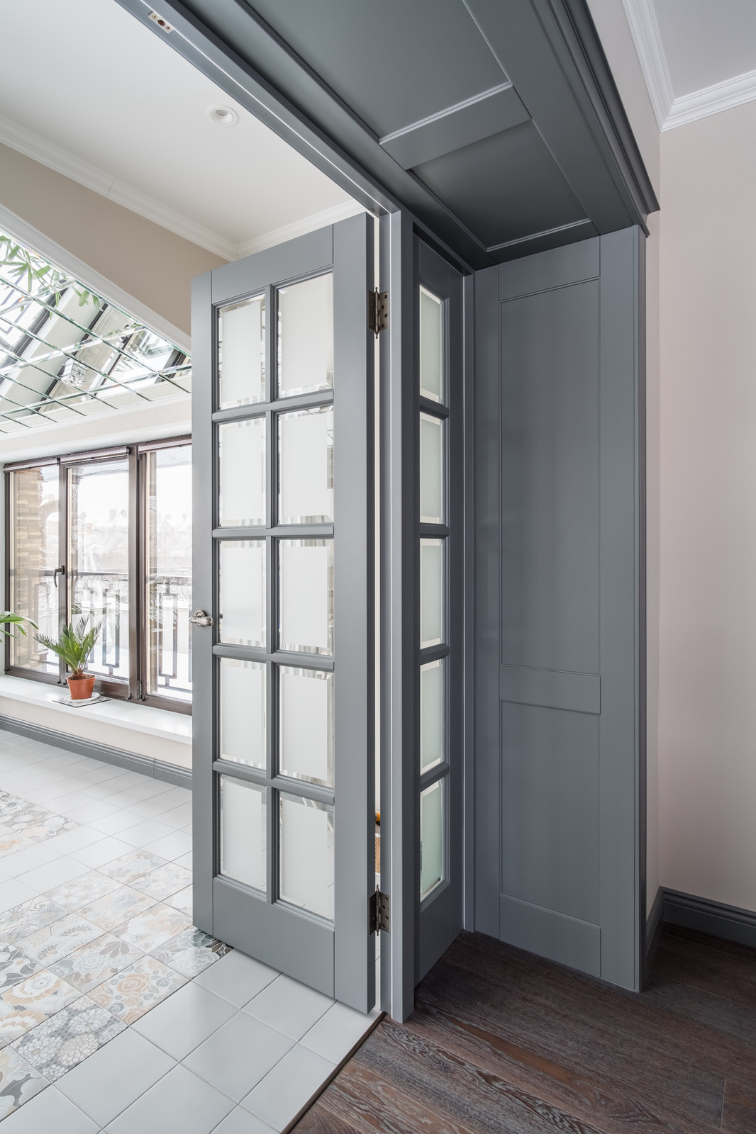 Двери в интерьере. Дизайнер Олеся Мачулина.