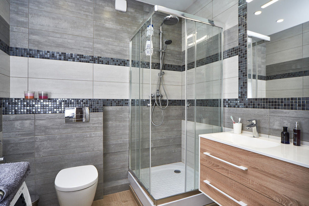 Интерьер квартиры для семьи с двумя детьми.