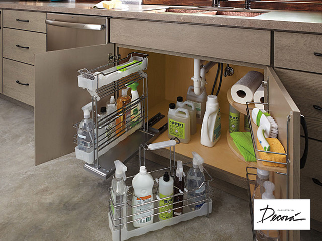 Base Pots and Pans Pull Out Cabinet - Decora