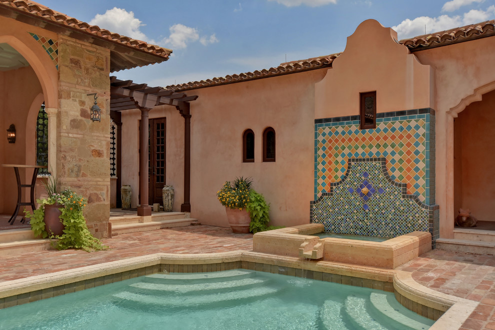 Inspiration for a transitional home design remodel in Austin