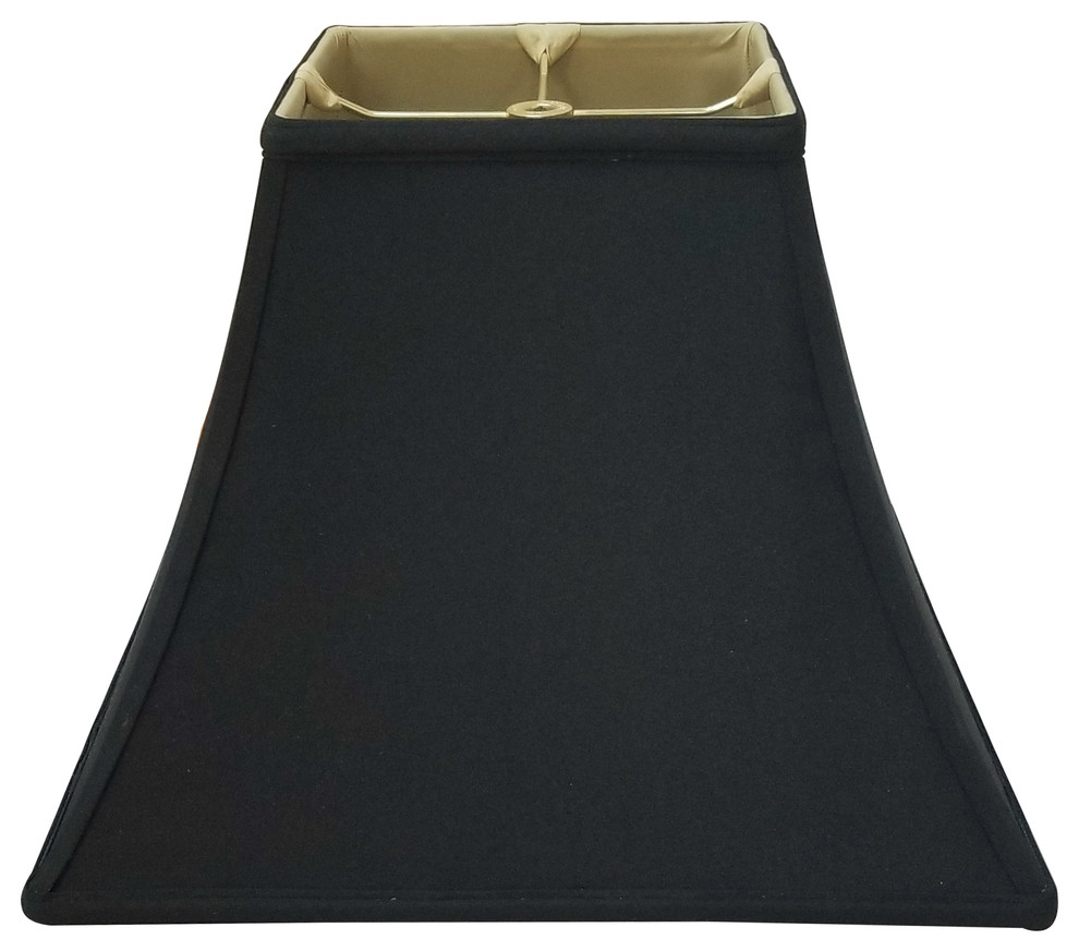 Royal Designs Wide Pleat Empire Designer Lamp Shade Chocolate 6.5 x 12 x 8 