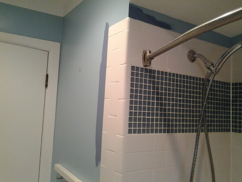 Bathroom Tiles Horizontal horizontal stripes in bathroom --spacing issue Bathroom Tiles Horizontal horizontal stripes in bathroom --spacing issue