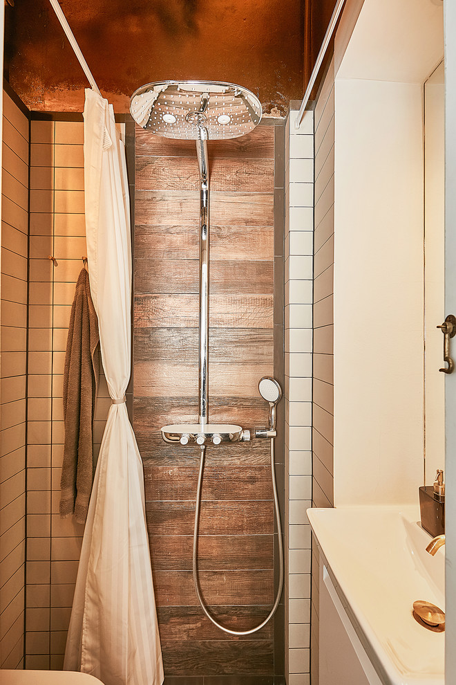 Design ideas for a country bathroom in Copenhagen.
