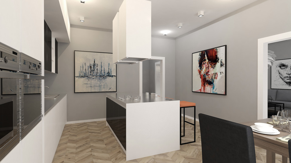 Апартаменты в скандинавском стиле для молодой семьи