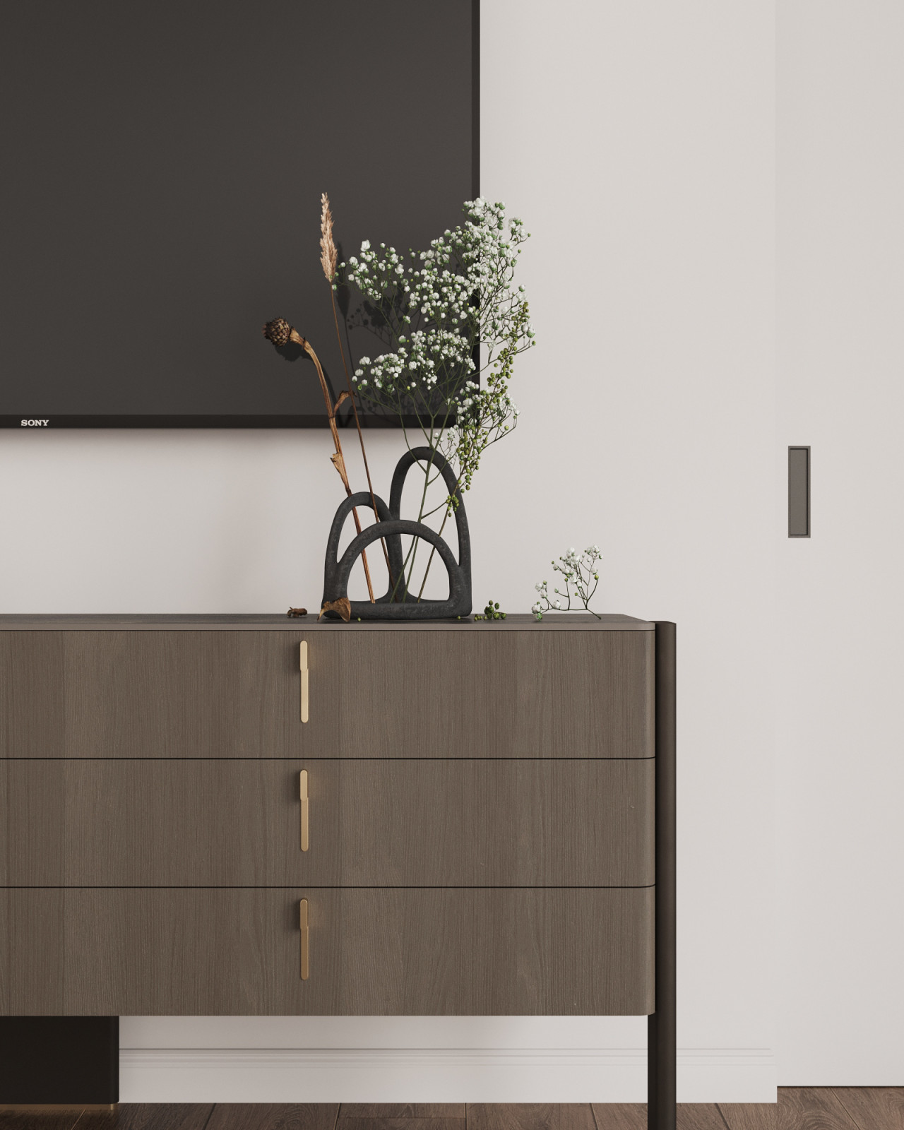 Дом 268м2. Спальня