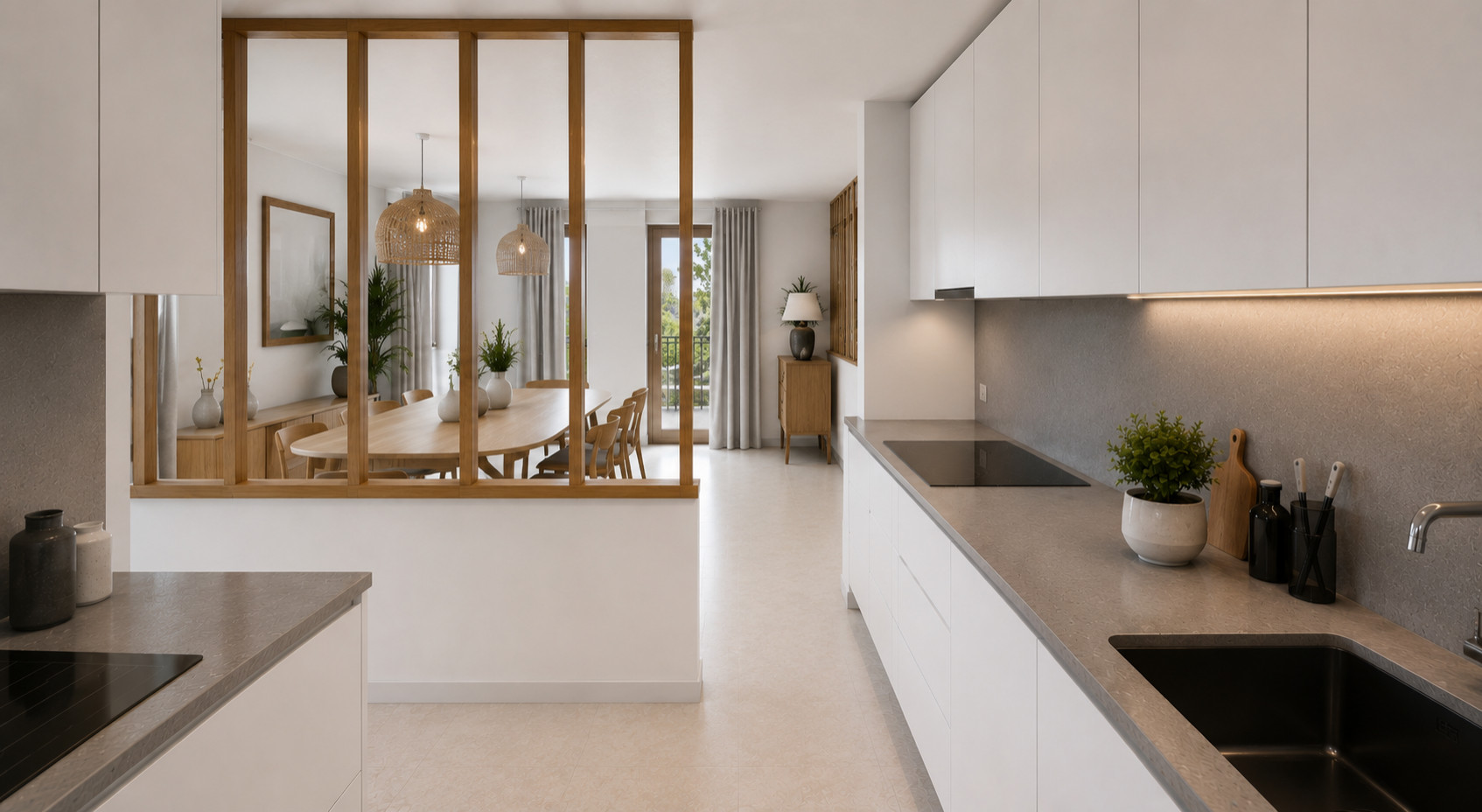 RESIDENCE SECONDAIRE CONTEMPORAIRE EN BRETAGNE SUD