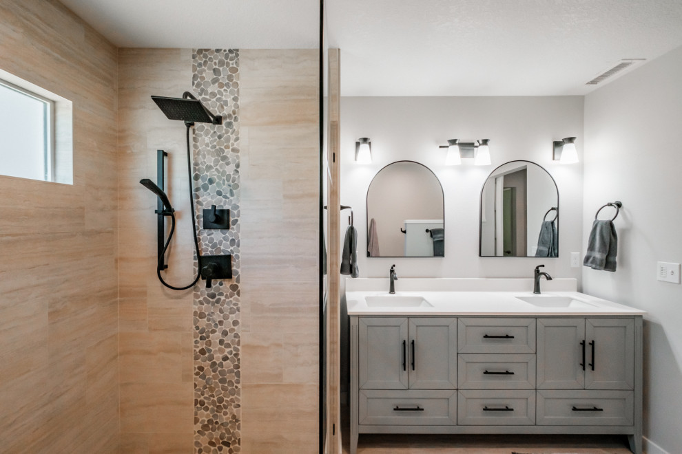 Modern Master Bath Remodel