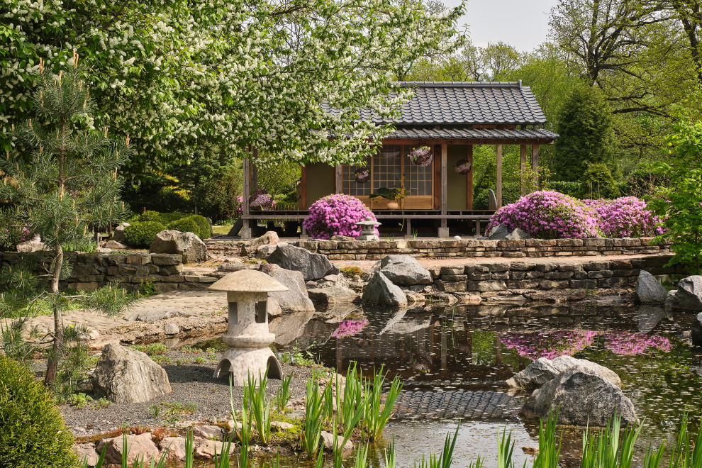 Японский сад в Ботаническом саду БИН РАН, СПб, Петроградка