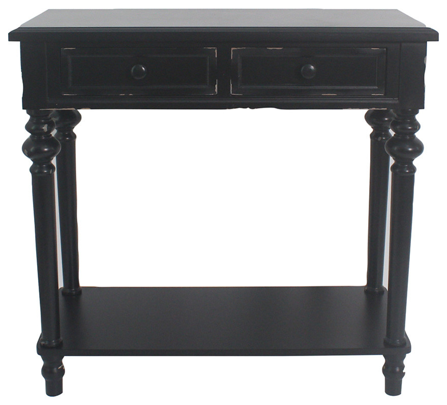 Shelton Accent End Table, 30 1/2" Tall Traditional Side Tables And