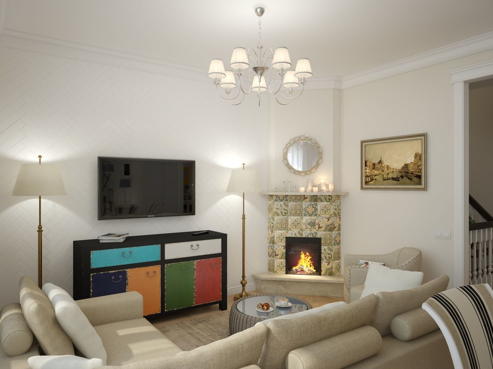 Сочетание в стилей в таунхаусе в Николино