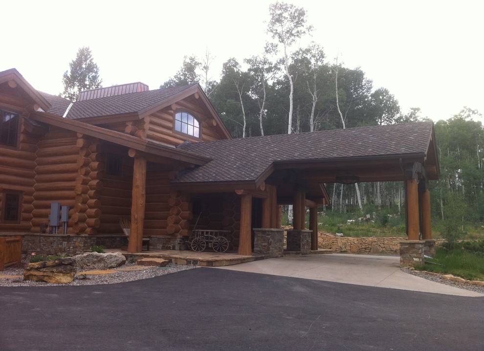 Kremlin Ranch Log Home Build