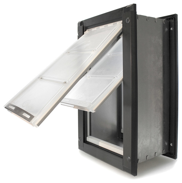 Endura Flap Pet Doors, Wall Mount, Double Flap Contemporary Pet