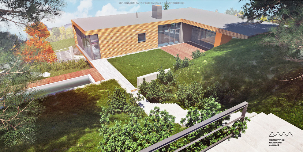 эскизный проект жилого дома во Владивостоке