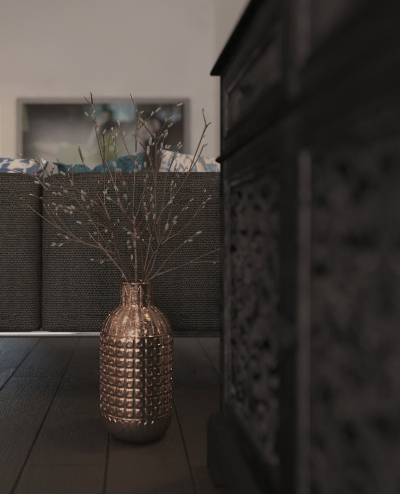 Квартира с этническими элементами